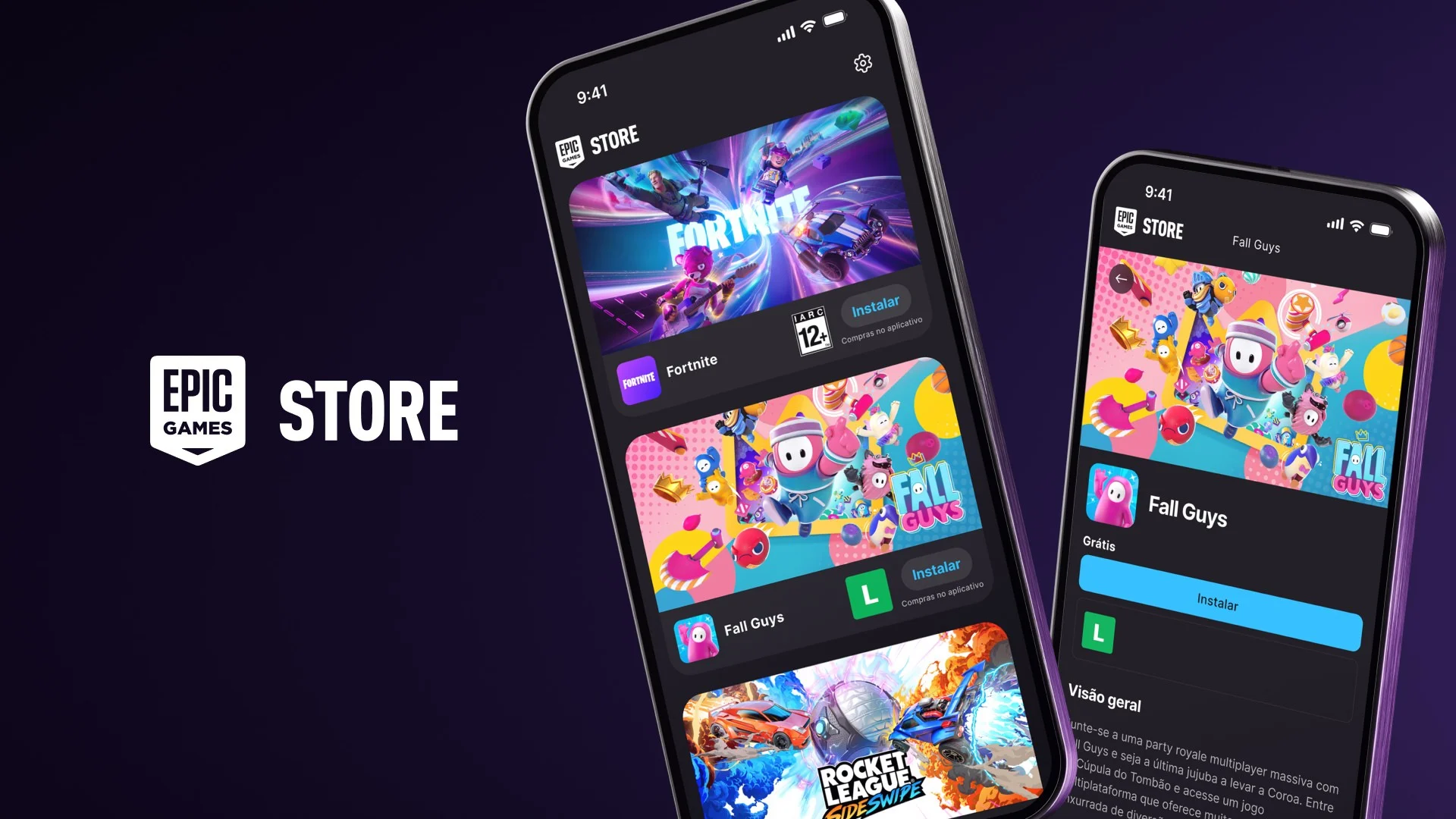 Lançamento da Epic Games Store Mobile